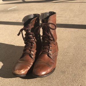 Steve Madden Combat Boots